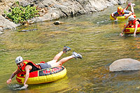 Innertubing in Puerto Vallarta